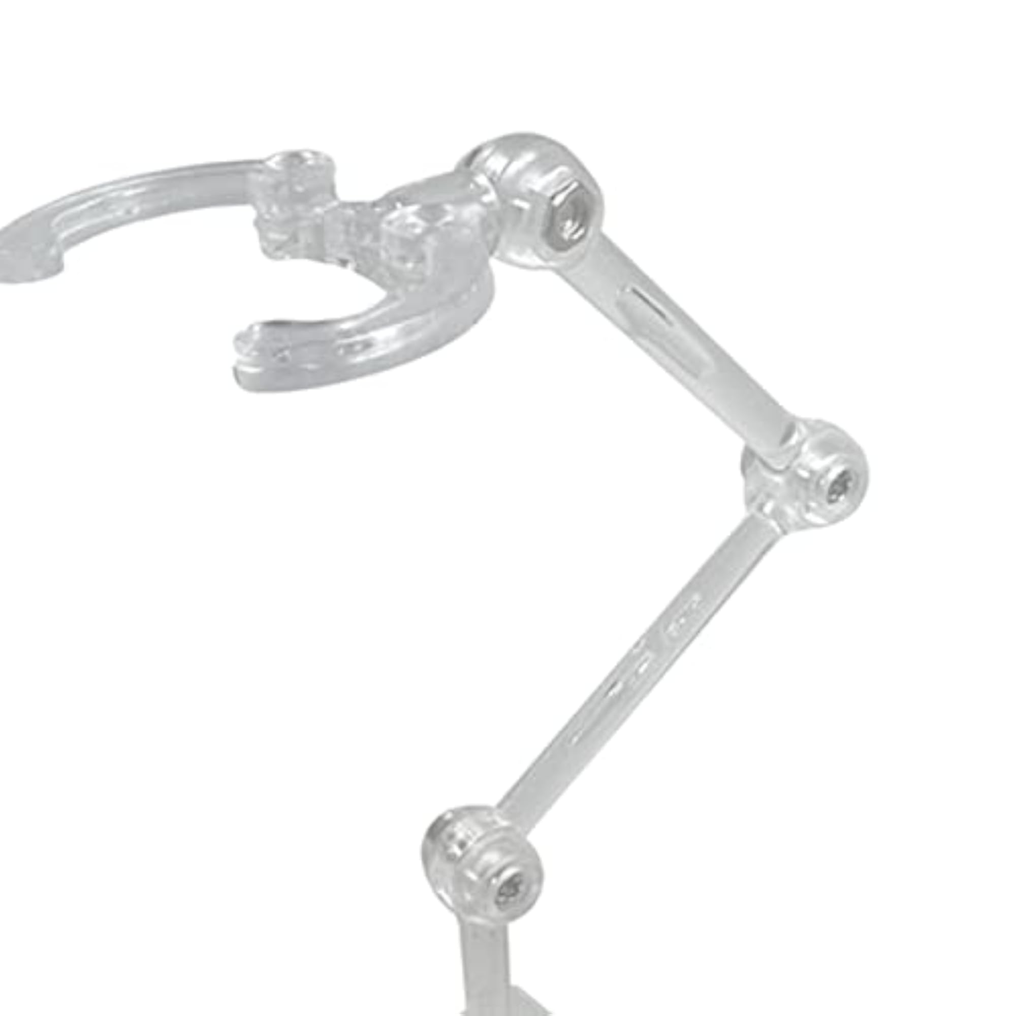 Flexible Adjustable Display Stand for Dolls, Clear